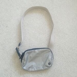Used grey lululemon everywhere belt bag